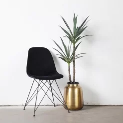 Giga Meubel Stoel Velvet Zwart - Set Van 2 - Jamie