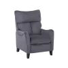 Beliani TV-fauteuil ROYSTON - Grijs Polyester