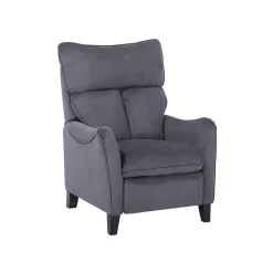Beliani TV-fauteuil ROYSTON - Grijs Polyester