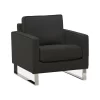 Beliani Fauteuil VIND - Grijs Polyester