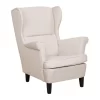 Beliani Oorfauteuil ABSON - Beige Polyester