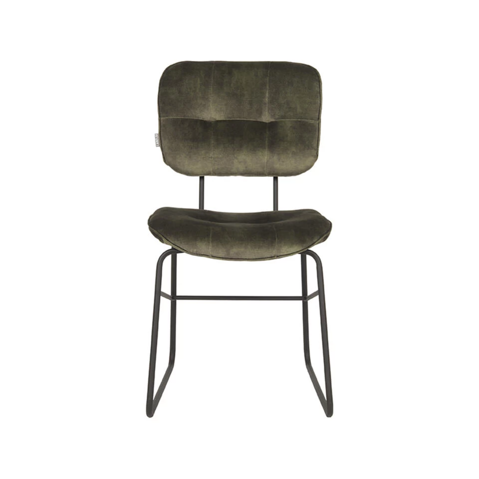 LABEL51 Eetkamerstoel Dez - Hunter - Velours - Image 2