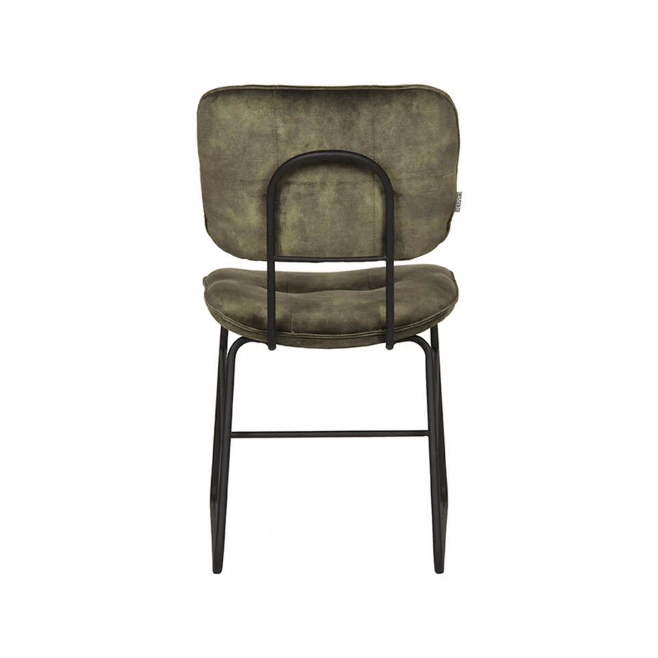 LABEL51 Eetkamerstoel Dez - Hunter - Velours - Image 4