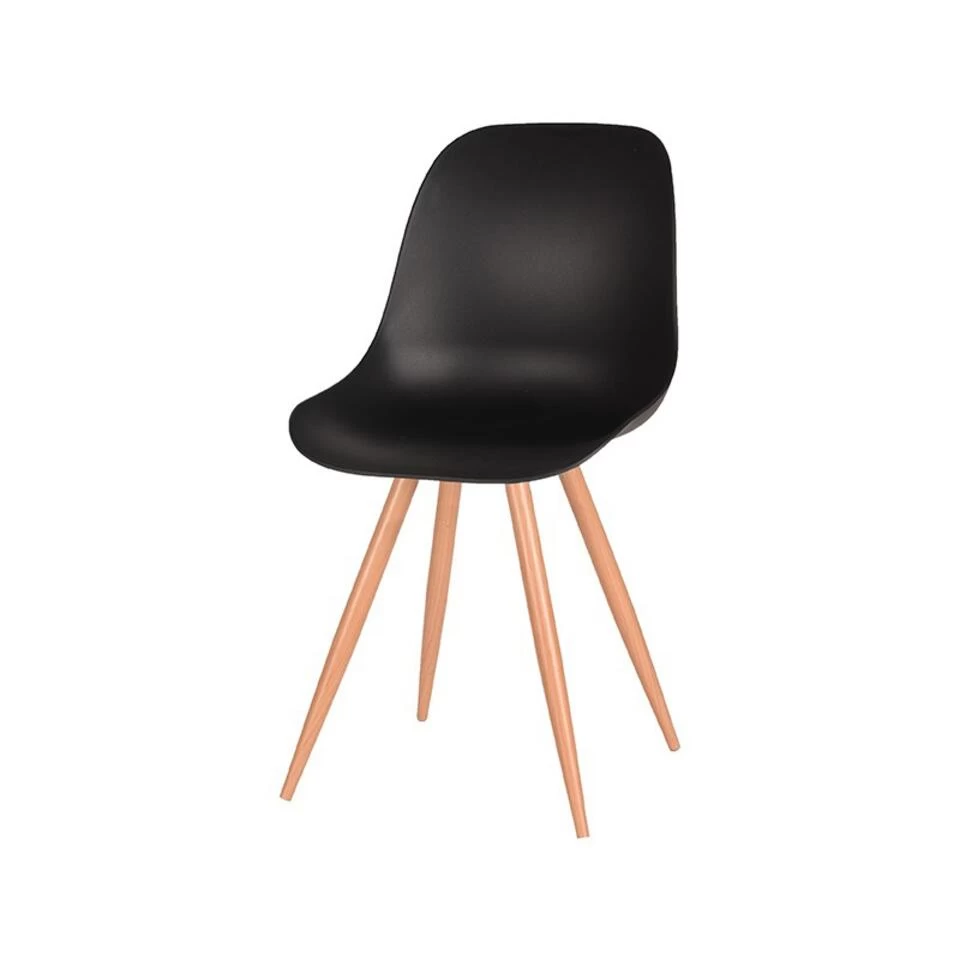 LABEL51 Eetkamerstoel Rimini - Zwart - Kunststof - Image 2