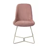 Urban Lifestyle Eetkamerstoel Lyndon - Pink, H Frame Goud