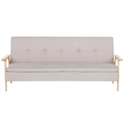 Beliani Slaapbank - TJORN Beige Polyester