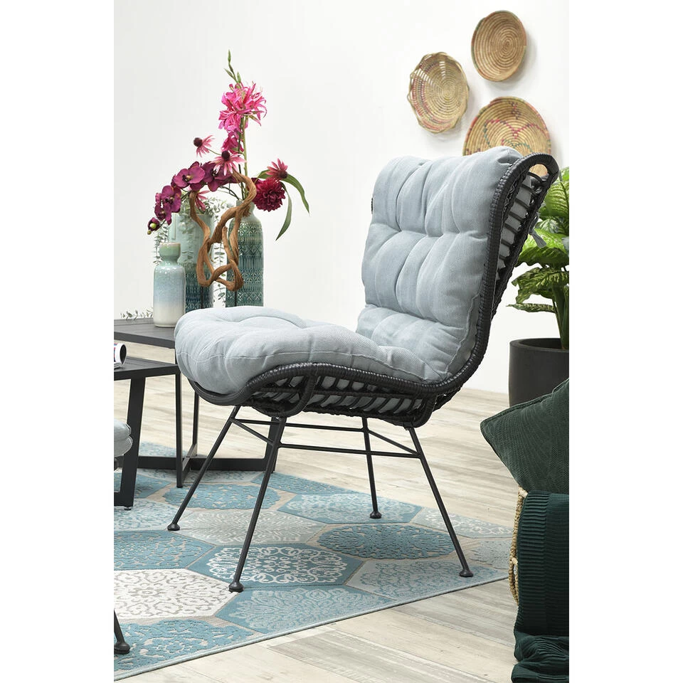 Garden Impressions Melfort Relax Loungestoel - Zwart - Image 3