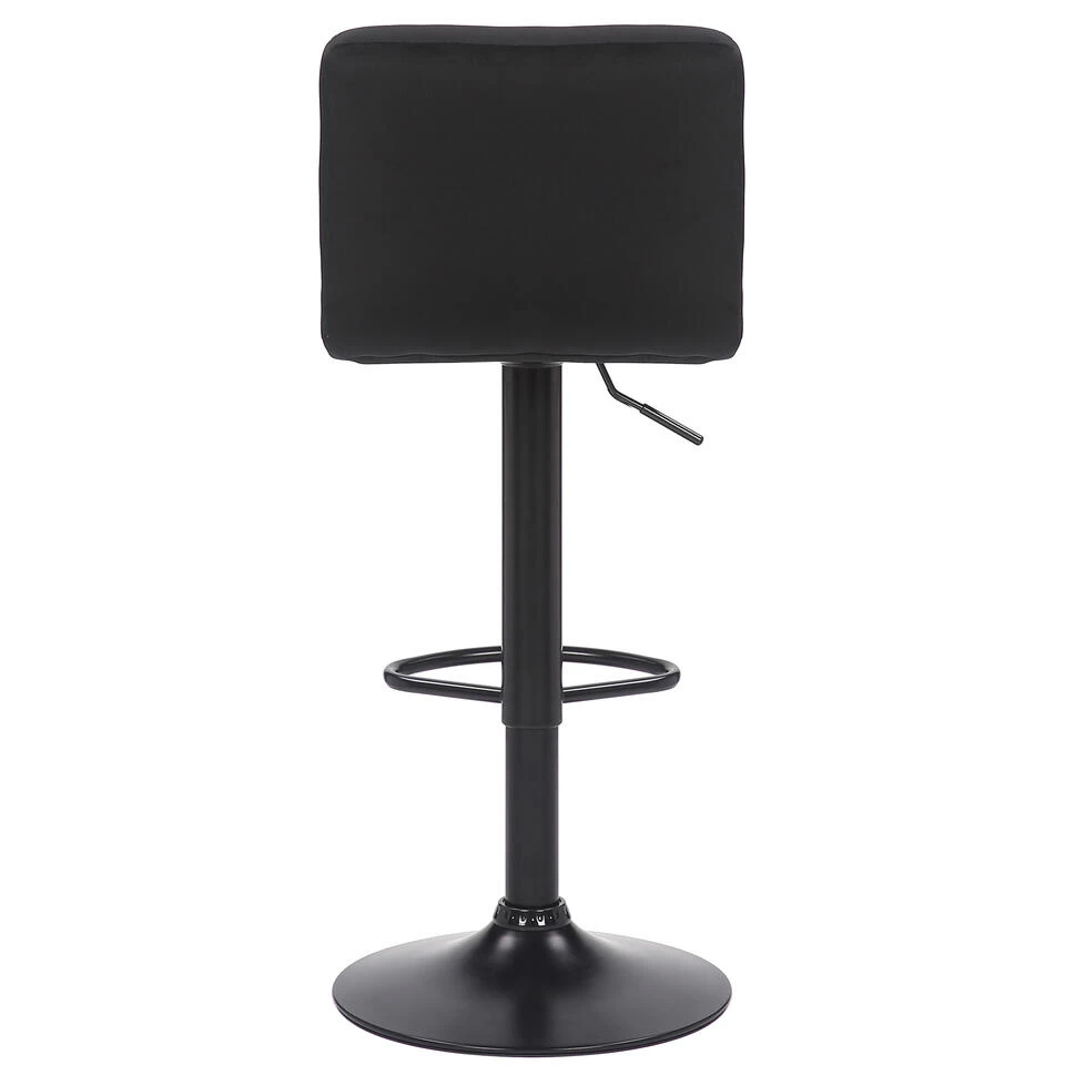 CLP Set Van 2 Barkrukken Feni Fluweel - Zwart - Image 4