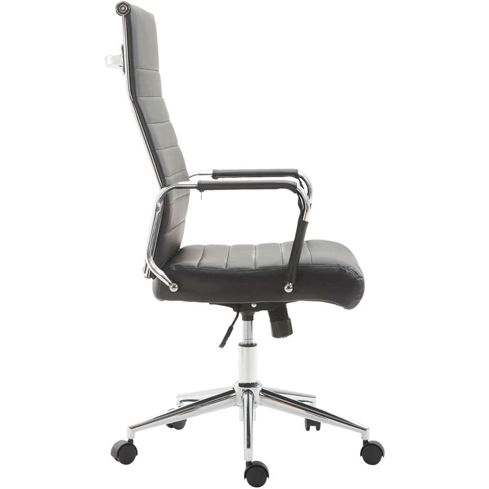 CLP Bureaustoel Columbus Kunstleder - Zwart - Image 3