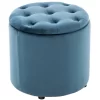 Clp Poef Pantine Blauw