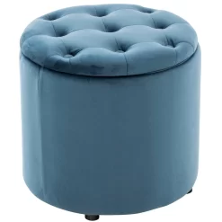 Clp Poef Pantine Blauw