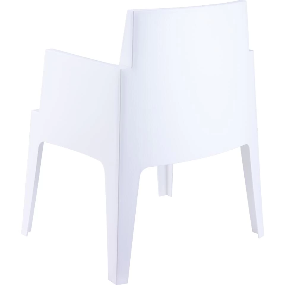 VDG Siesta Box Stapelbare Stoel - Wit - Image 4