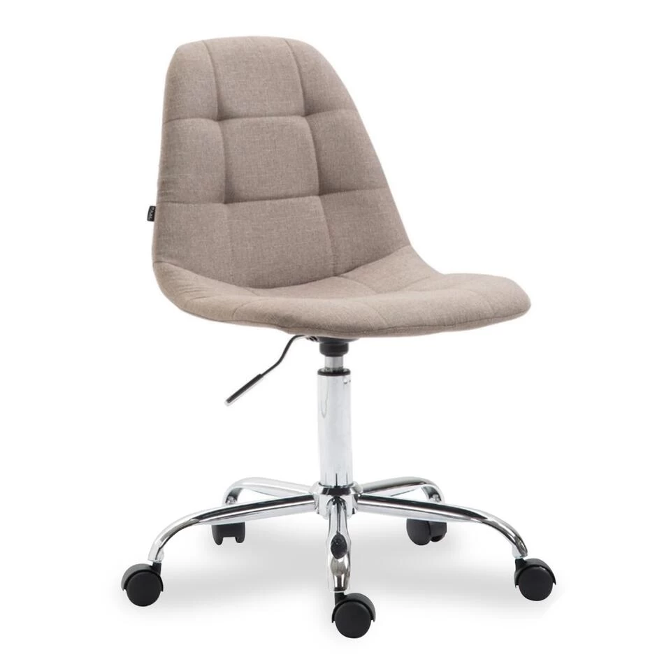 Xairo Rome - Bureaustoel - Stof - Taupe