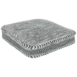 Beliani Poef BIRCH - Groen Katoen