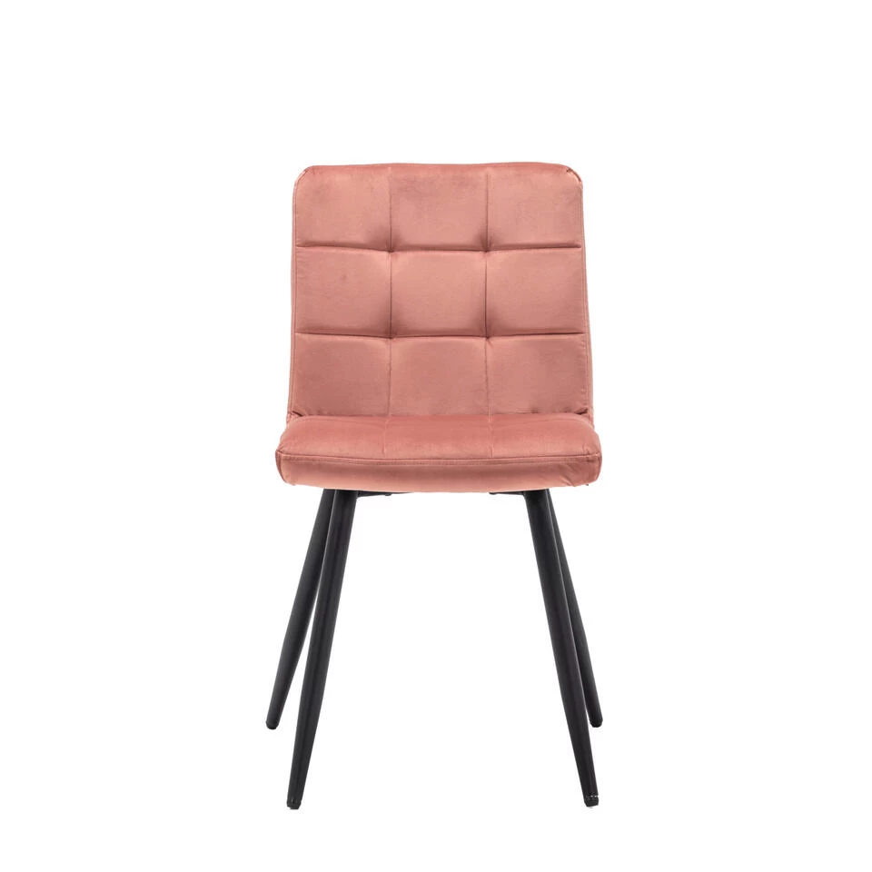 Furnihaus Eetkamerstoel Collin - Roze - Set Van 2 - Image 3