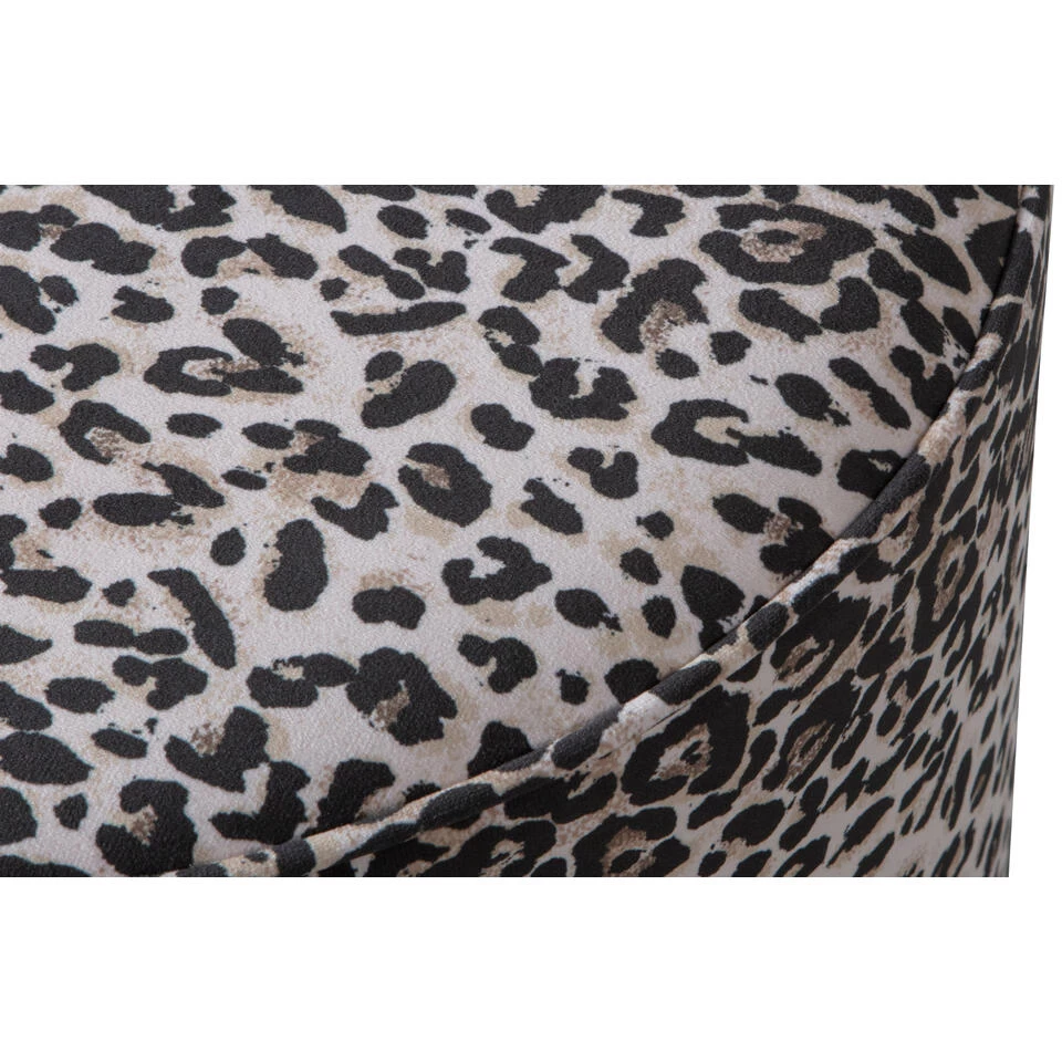 WOOOD Megan Poef - Polyester - Multikleur - 46x46x46 - Image 3