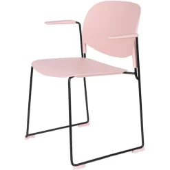 Puur Stord Armstoel - Kunststof - Roze