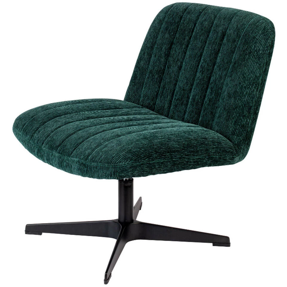 Puur Höfn Fauteuil Ribstof - Stof - Groen