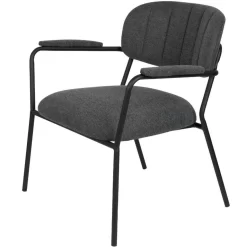 Puur Viken Fauteuil Met - Stof - Grijs