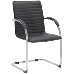 CLP Eetkamerstoel Tira Kunstleder Zwart