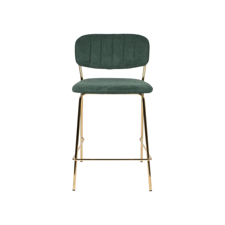 Rein Living Jolien Barkruk - Goud/Donkergroen - Set Van 2 - Image 4