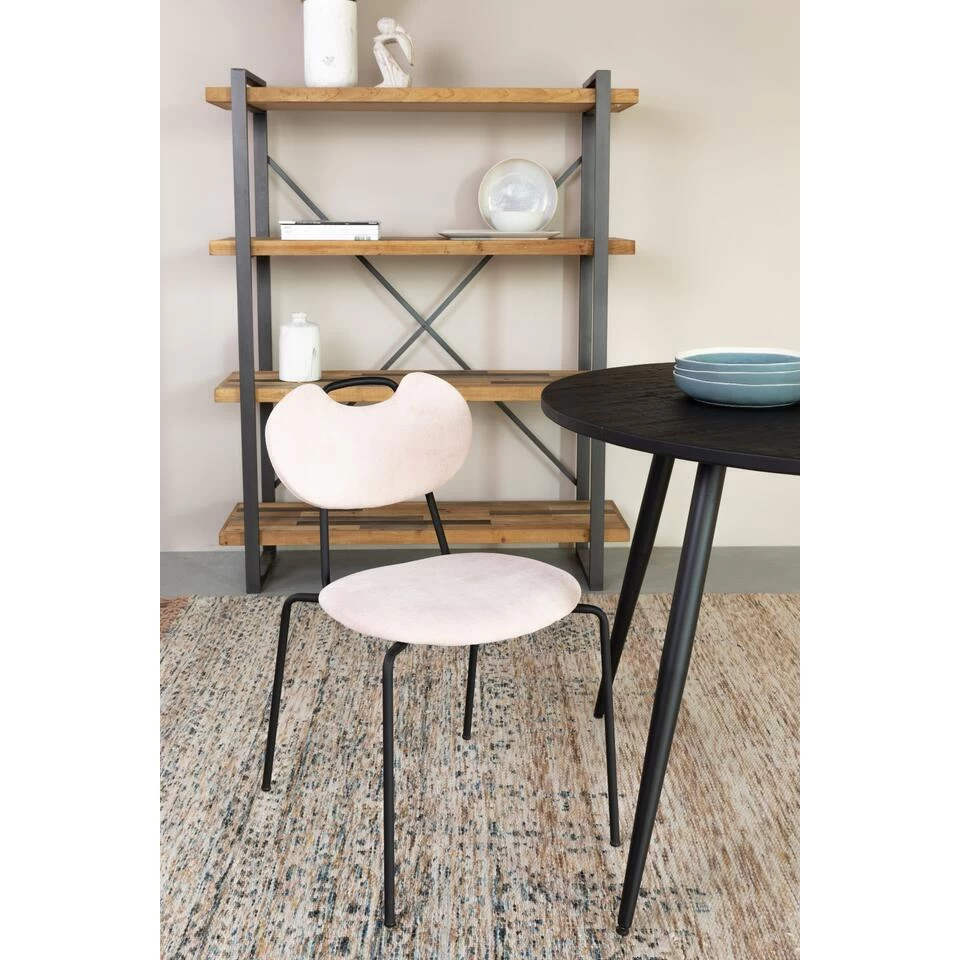 Rein Living Aspen Eetkamerstoel - Roze - Set Van 2 - Afbeelding 2