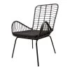 DS4U® Modo Rieten Lounge - Wicker - Zwart