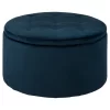 Sohome Poef Takeesha - Velvet - Blauw