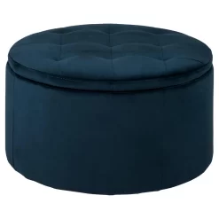 Sohome Poef Takeesha - Velvet - Blauw