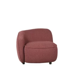 LABEL51 Fauteuil Livo Links - Winered - Boucle
