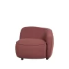 LABEL51 Fauteuil Livo Rechts - Winered - Boucle