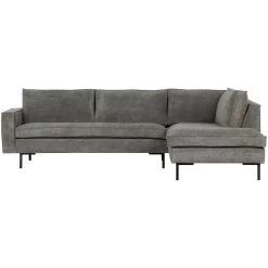 WOOOD Hoekbank Arwin Rechts - Olijfgroen