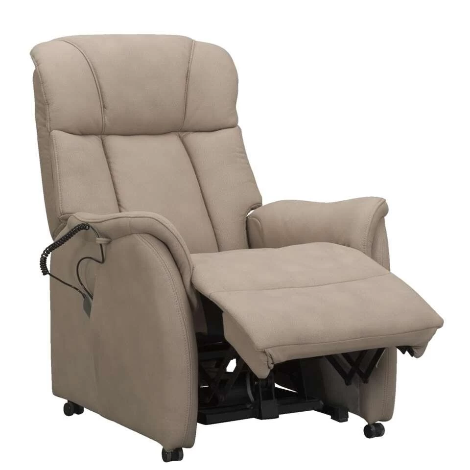 Relaxfauteuil Nebraska (sta -op) - Taupe - Image 2
