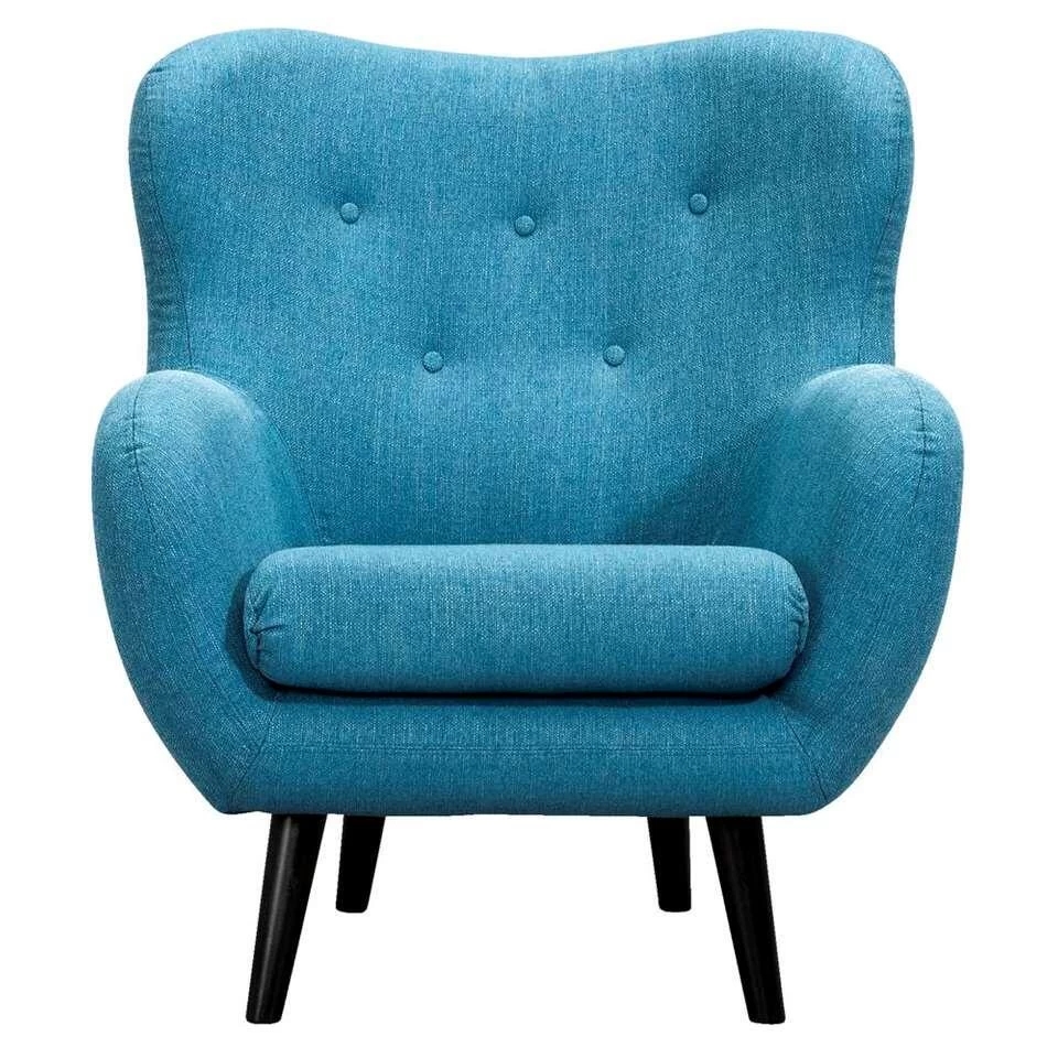 Fauteuil Viborg - Stof - Turquoise