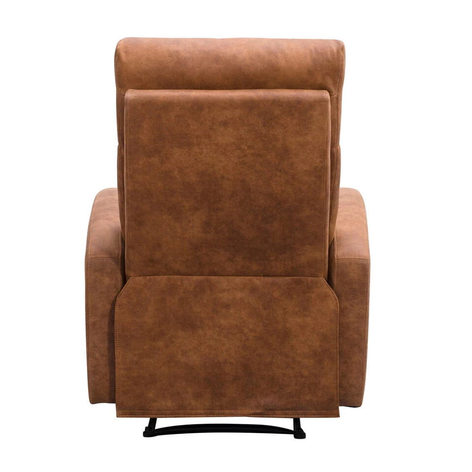 Relaxfauteuil Jackson - Stof - Cognac - Image 4