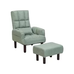 Beliani Fauteuil OLAND - Groen Polyester