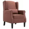 VidaXL Fauteuil Stof Bruin