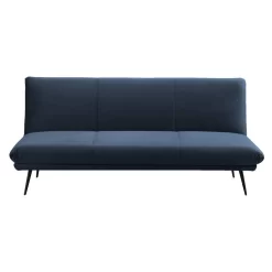 Slaapbank Lausanne - Blauw - 82x186x85 Cm