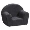Kinderfauteuil Louise - Stof - Antraciet
