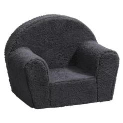 Kinderfauteuil Louise - Stof - Antraciet