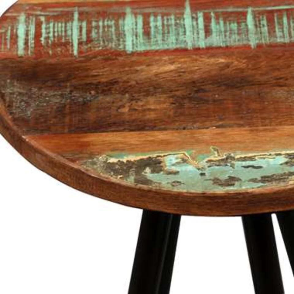 VidaXL Barkrukken 2 St Massief Gerecycled Hout - Image 4