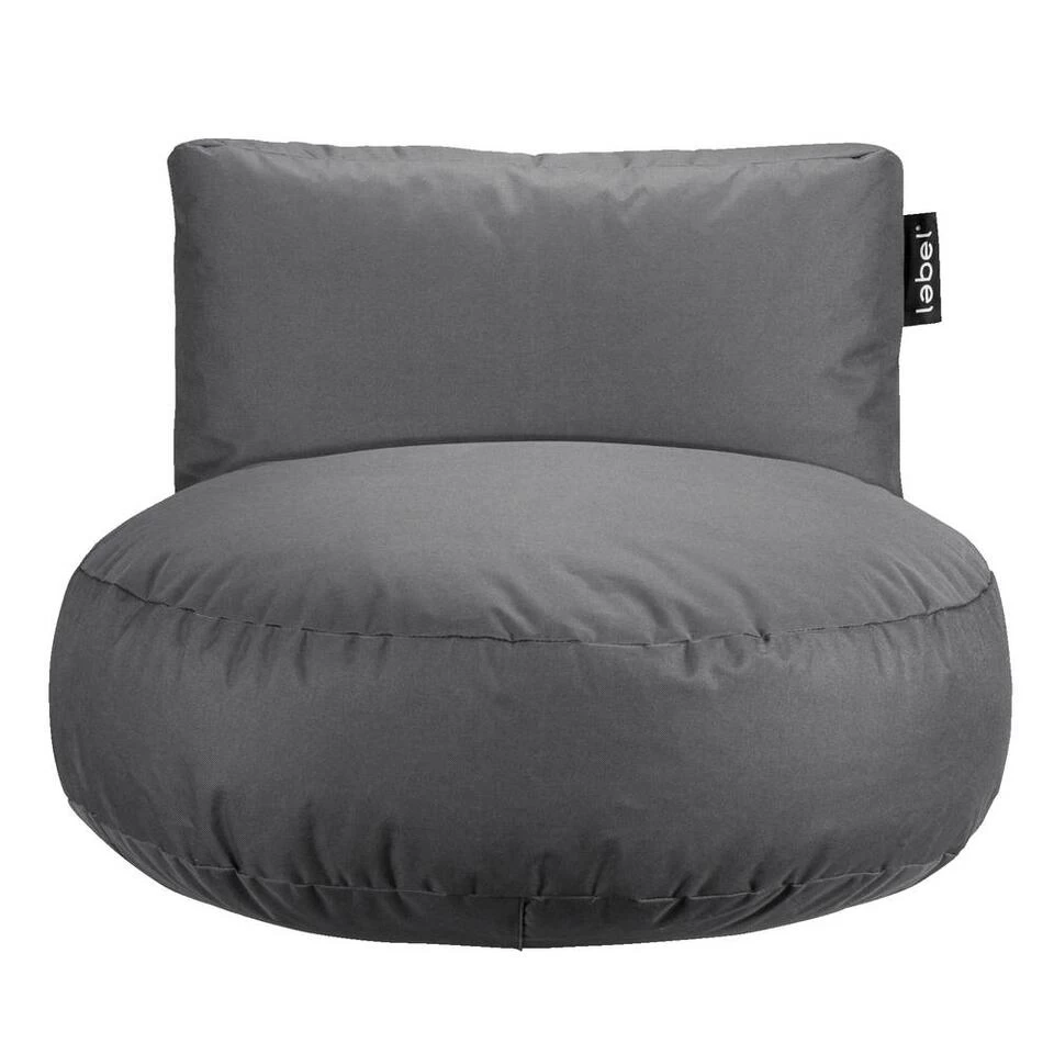 Lebel Lounger - Antraciet - 85x85x60 Cm