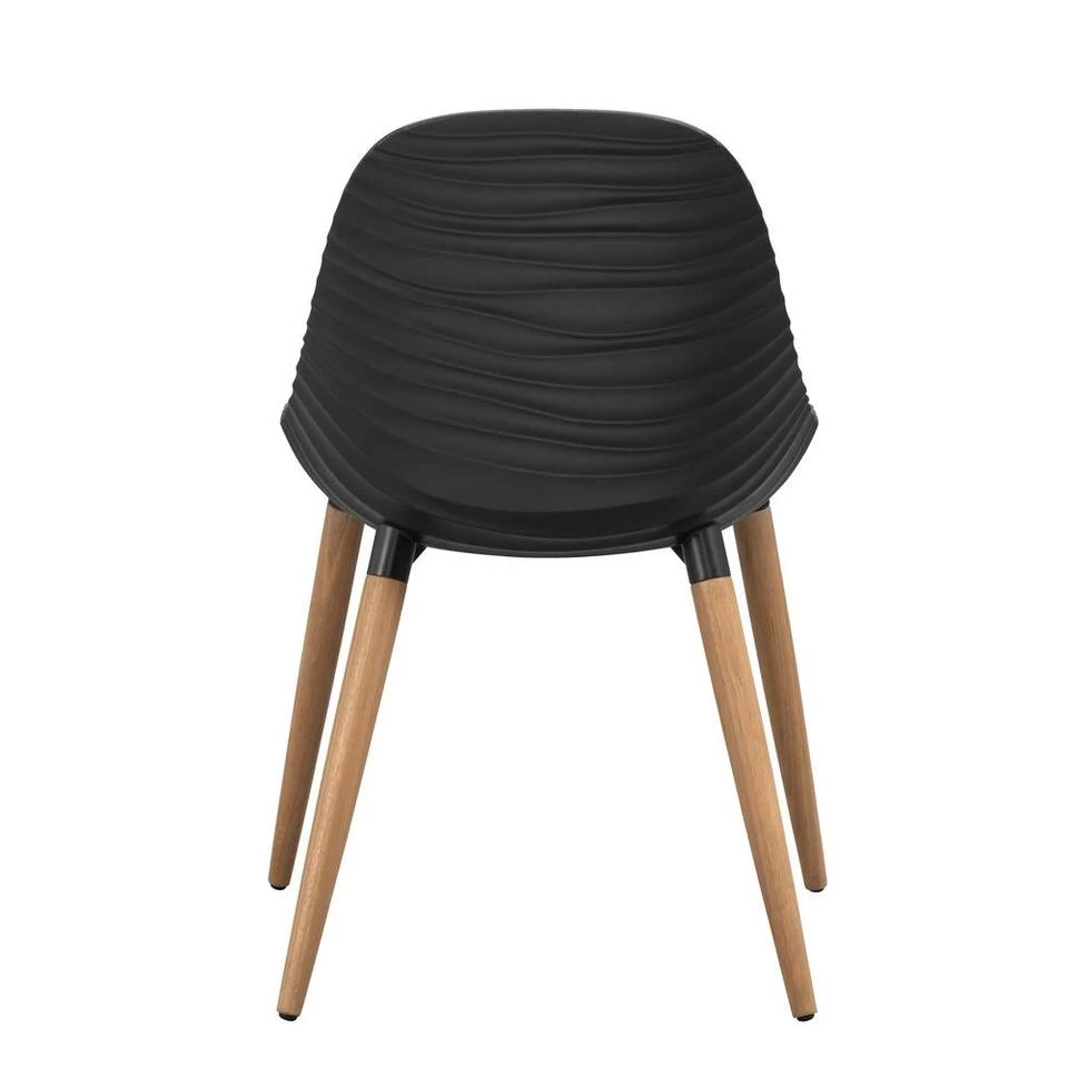 Le Sud Diningstoel Bordeaux - Zwart/naturel - 82x54x55 Cm - Image 3