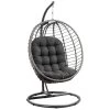 Hangstoel Lourdes - Antraciet - Ø105x190 Cm