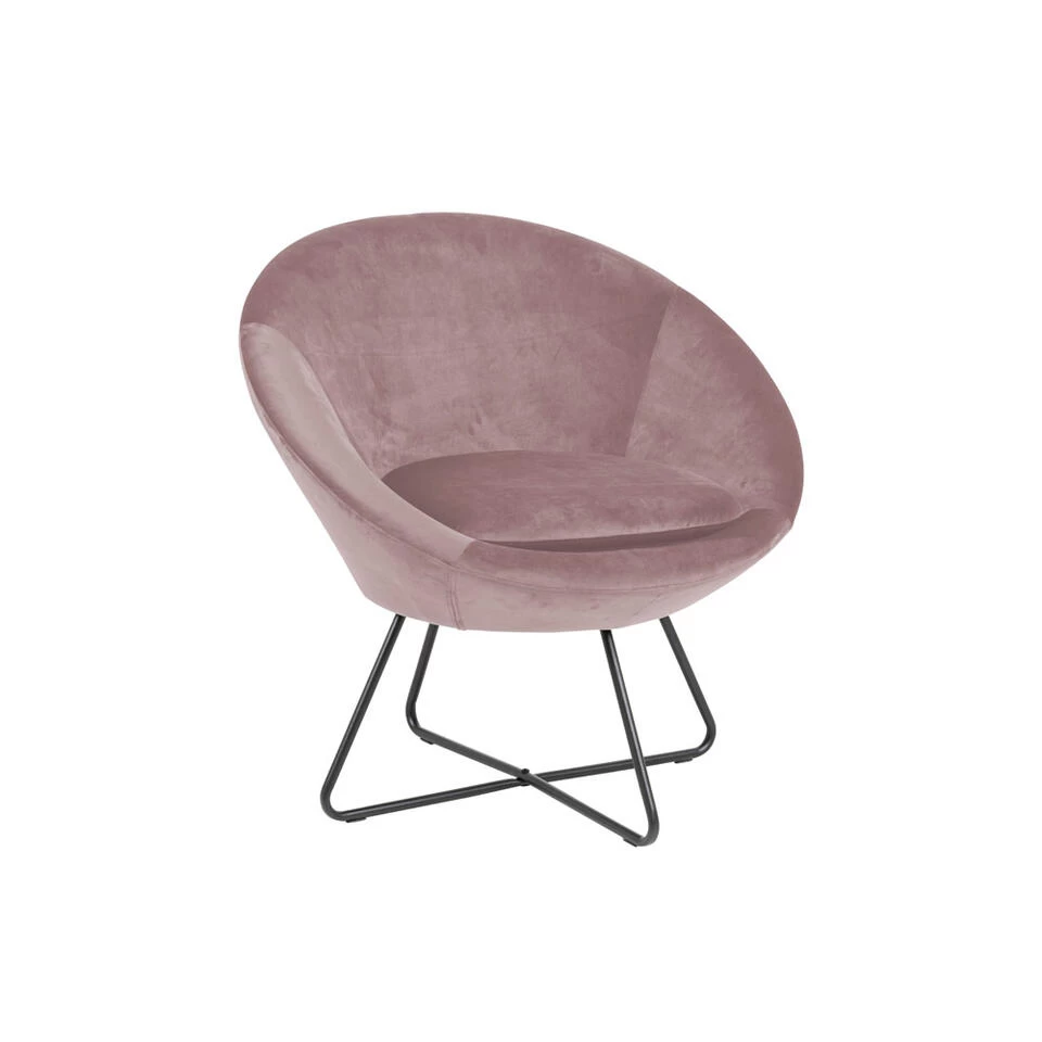 Fauteuil Forli - Fluweel - Roze - Image 3
