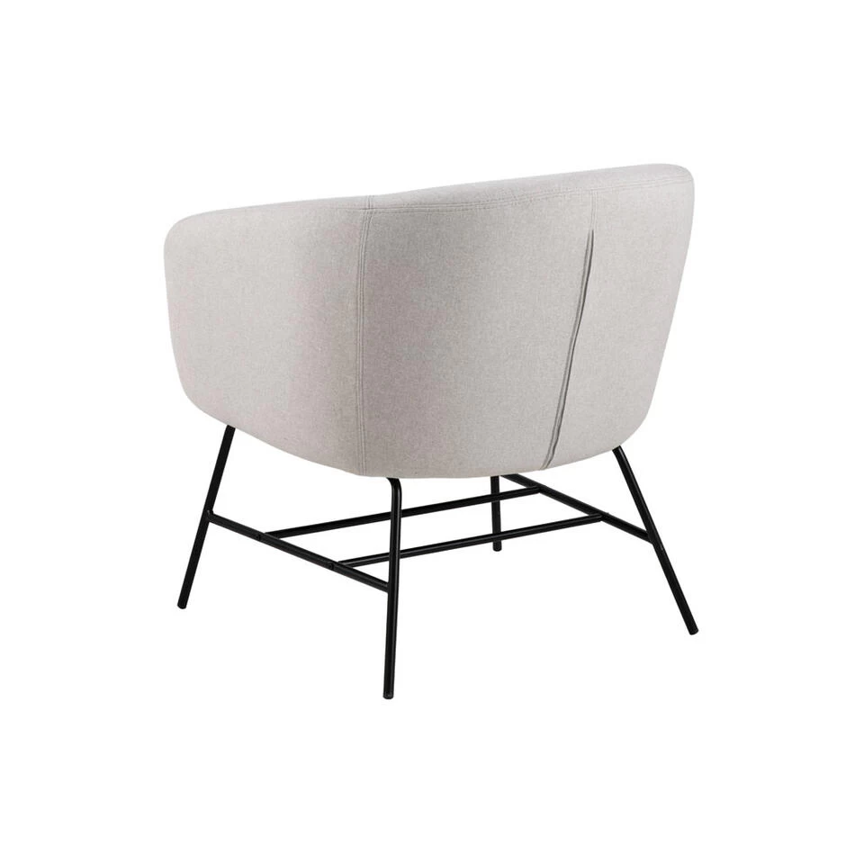 Fauteuil Belfast - Fluweel - Lichtgrijs - Image 2