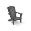 Keter Troy Adirondack Tuinstoel - 81x80x96,5cm - Grafiet