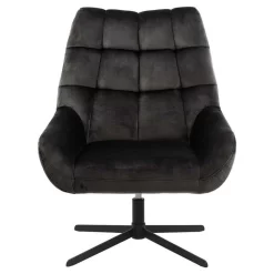 Fauteuil Devin - Stof - Grijsbruin